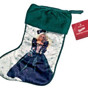 Hallmark Barbie Vintage Mattel 1995 Christmas Stocking  NWT